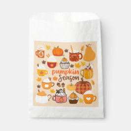 Bolsa De Papel Temporada de calabaza picada