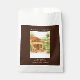 Bolsa De Papel Terracota Hacienda Española Boda de Destino