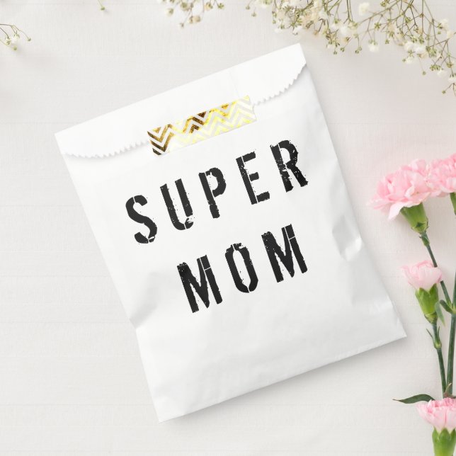 Bolsa De Papel Texto de supermamá (Sellado)
