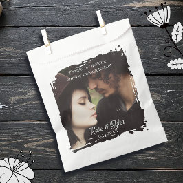 Bolsa De Papel Thank You | Photo Template Wedding