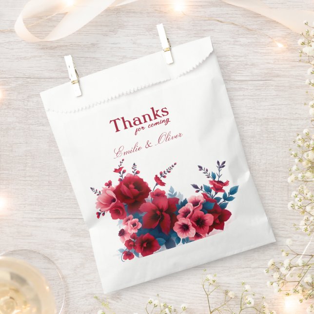 Bolsa De Papel Thanks for coming and your name (Cortado)