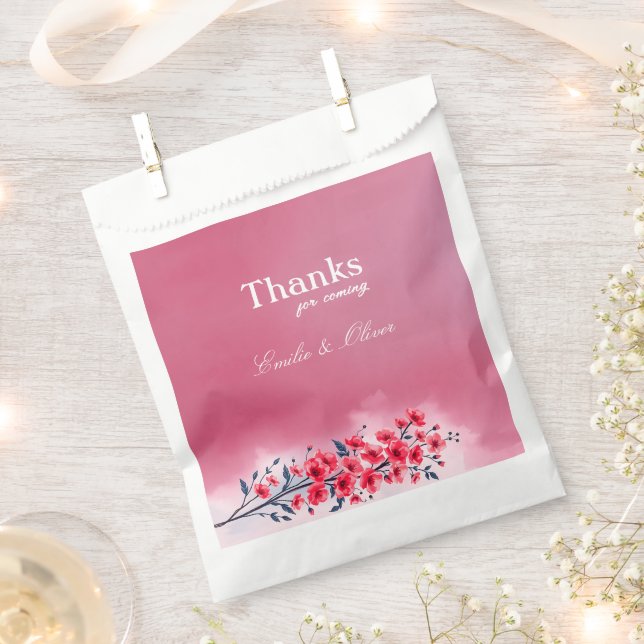 Bolsa De Papel Thanks for coming and your name (Cortado)