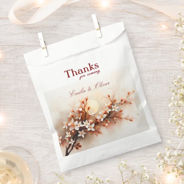 Bolsa De Papel Thanks for coming and your name (Cortado)