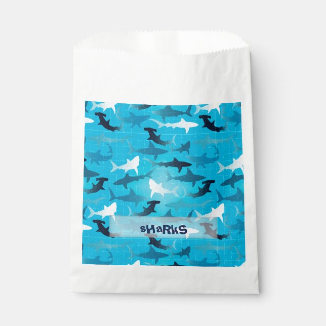 Bolsa De Papel ¡tiburones! (Anverso)