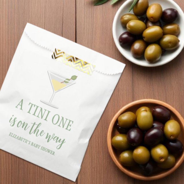 Bolsa De Papel Tini One Baby Shower (Subido por el creador)
