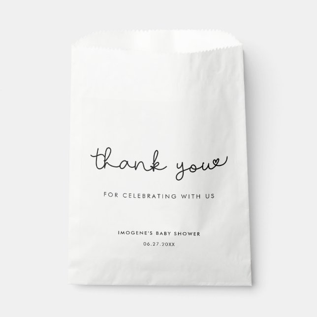 Bolsa De Papel Tipografía caprichosa (Anverso)