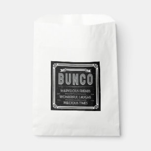 Bolsa De Papel Tipografía de Bunco Vintage