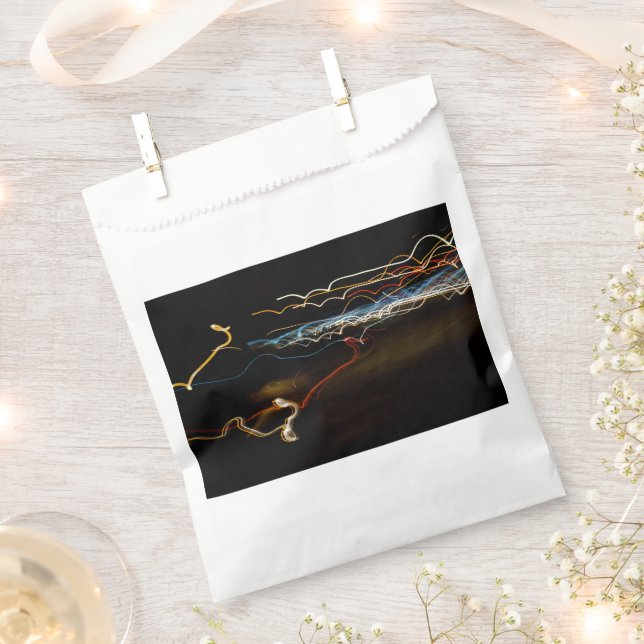 Bolsa De Papel tirador negro (Cortado)