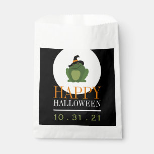 Bolsa De Papel Toad de bruja suave, Halloween