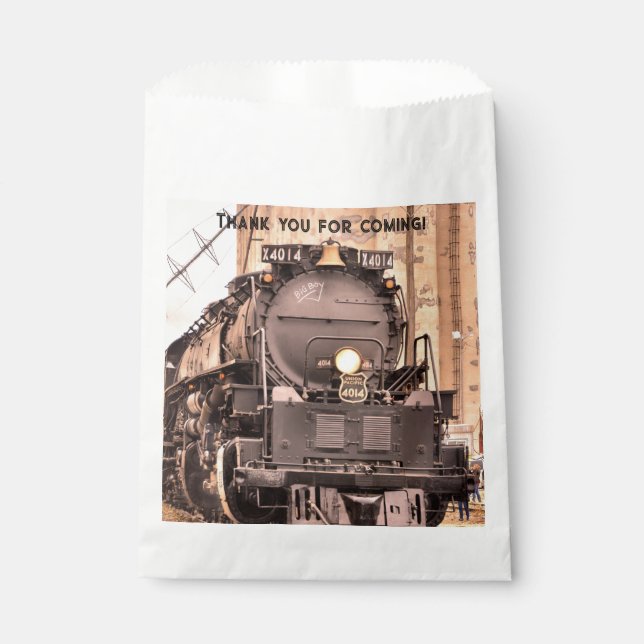 Bolsa De Papel Todas las bolsas favoritas del tren a bordo (Anverso)