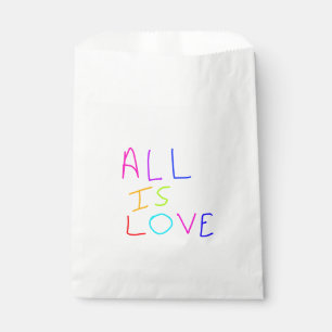 Bolsa De Papel Todo es amor arcoíris orgullo colorido LGBTQ gay j