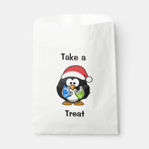 Bolsa De Papel Tome un trozo de pingüino
