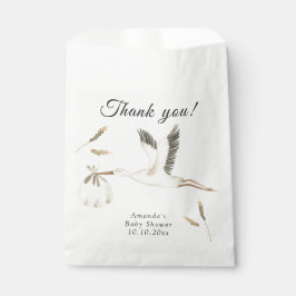 Bolsa De Papel Tormenta acuarela de entrega especial Gracias