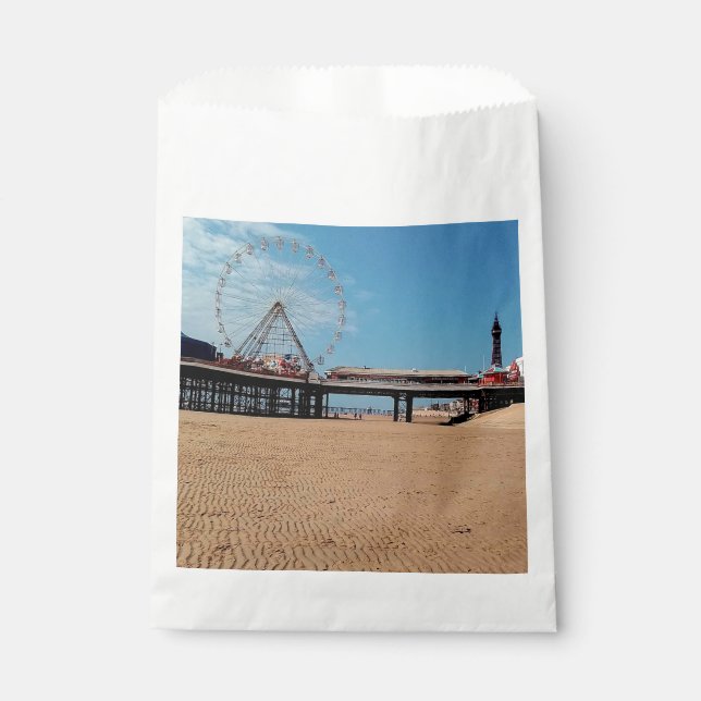 Bolsa De Papel Torre Blackpool (Anverso)