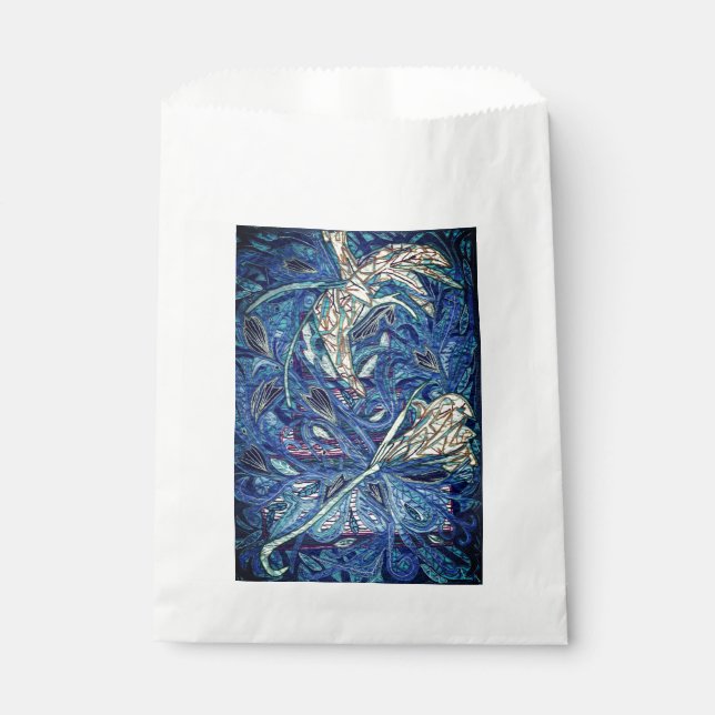 Bolsa De Papel Torta azul (Anverso)