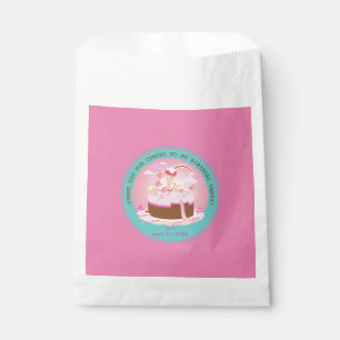 Bolsa De Papel Torta de dulce y chocolate para la fiesta de cumpl