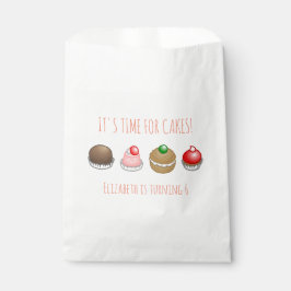 Bolsa De Papel Tortas coloridas y deliciosas