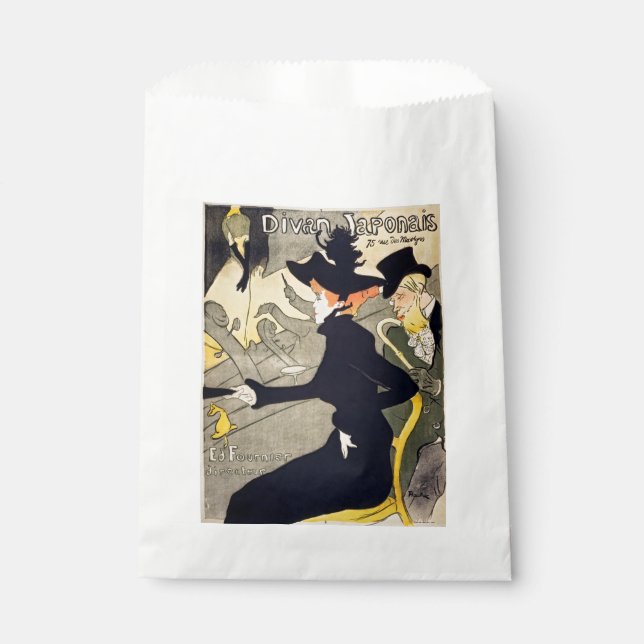 Bolsa De Papel Toulouse-Lautrec - Divan Japonais (Anverso)