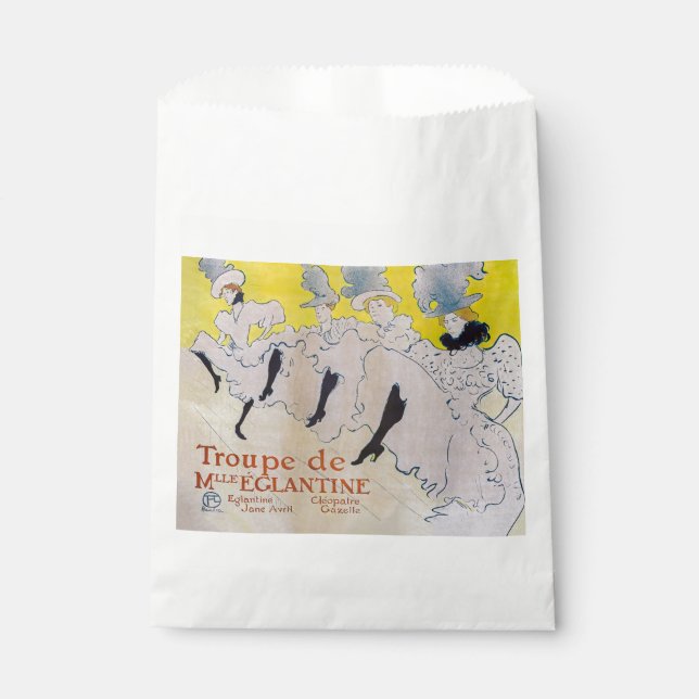 Bolsa De Papel Toulouse-Lautrec - Troupe de Mlle Eglantine (Anverso)