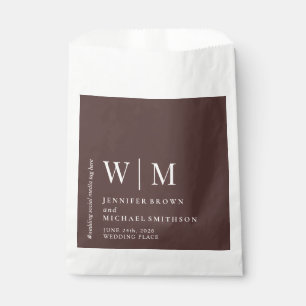 Bolsa De Papel Traje de evento formal marrón chocolate elegante b