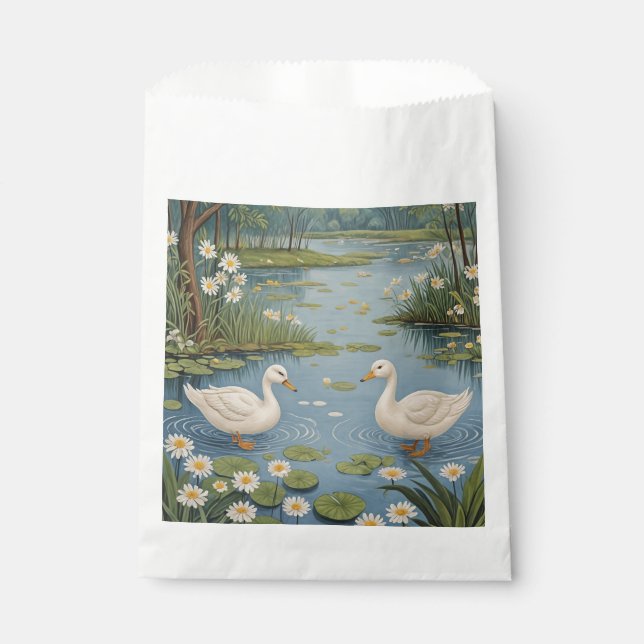 Bolsa De Papel Tranquilidad en el pontón (Anverso)