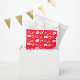 Bolsa De Papel Tratamientos y carta de amor de El día de San Vale