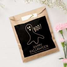 Trato de Halloween con un personalizado fantasma d