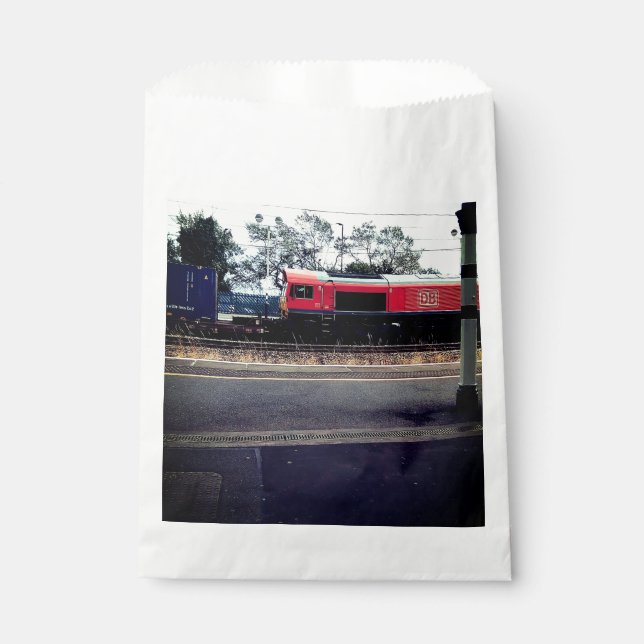 Bolsa De Papel Tren de mercancías (Anverso)