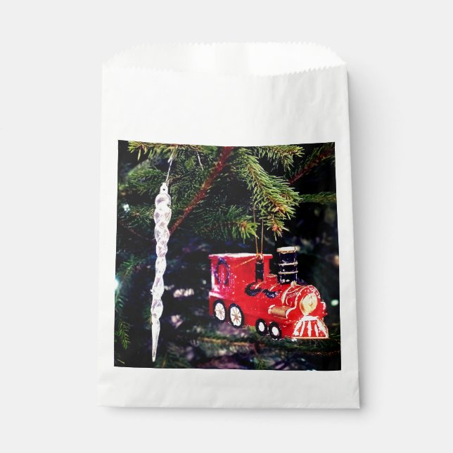 Bolsa De Papel Tren y ciclo (Anverso)