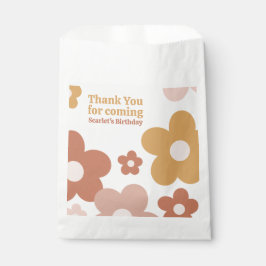 Bolsa De Papel Trendy Boho Daisies