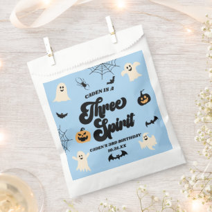 Bolsa De Papel Tres Fiestas de cumpleaños de Spirit Blue Hallowee