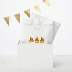 Bolsa De Papel Trick o Trek Felices Candy Corn Candies de Hallowe