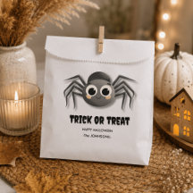 Trick or Treat de Halloween - Diseño de araña pers