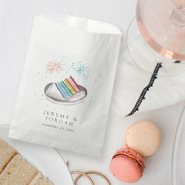 Bolsa De Papel Trozo de amor de parejas personalizadas