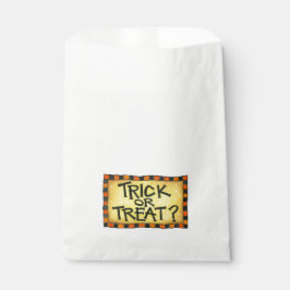 Bolsa De Papel Truco o trato