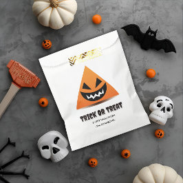 Bolsa De Papel Truco o trato de Halloween - Cara de miedo Persona