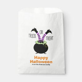 Bolsa De Papel Truco o trato Feliz Halloween