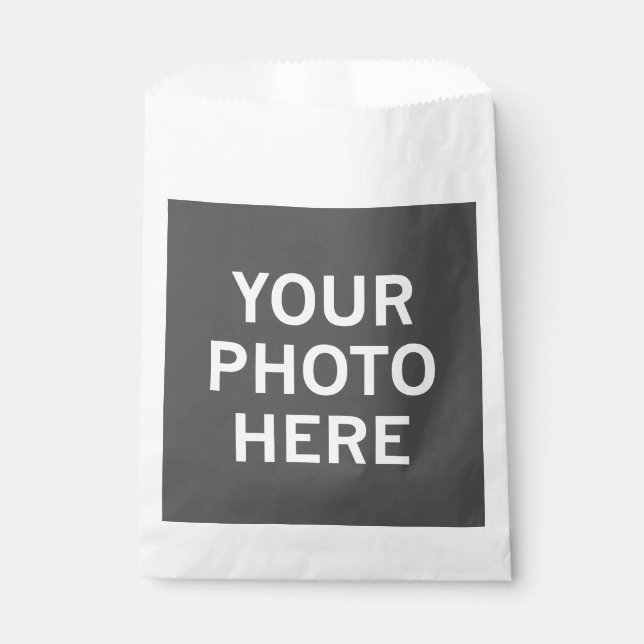 Bolsa De Papel Tu Foto Aquí (Anverso)