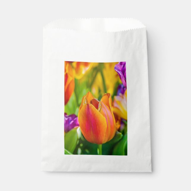 Bolsa De Papel Tulipanes encantadores (Anverso)