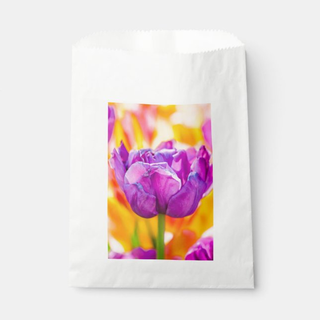 Bolsa De Papel Tulipanes Encantadores 06 (Anverso)