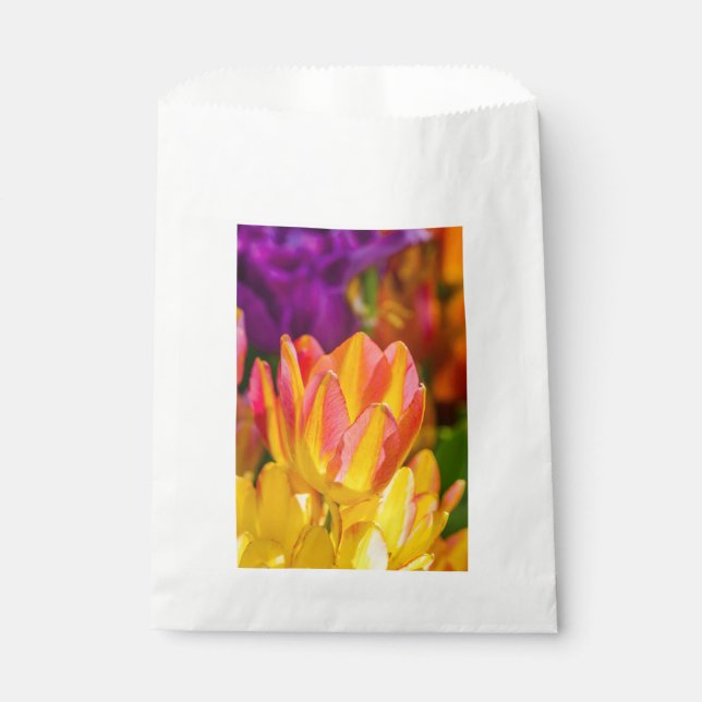 Bolsa De Papel Tulipanes Encantadores 16 (Anverso)