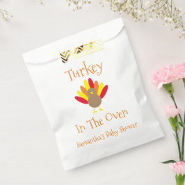 Bolsa De Papel Turquía En El Horno