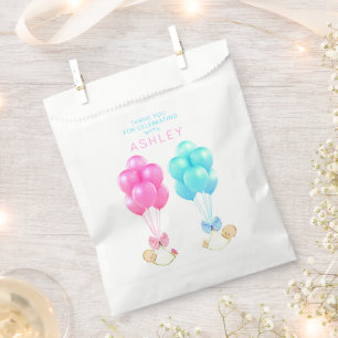 Bolsa De Papel Twins Baby Shower Gracias