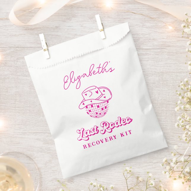 Bolsa De Papel Último kit de recuperación de Bachelorette de Rode (Cortado)