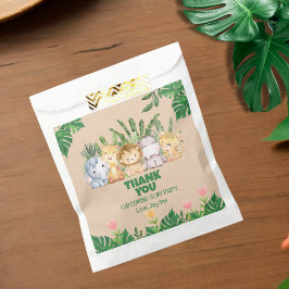 Bolsa De Papel Un animal salvaje de una jungla