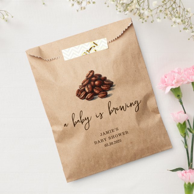 Bolsa De Papel Un bebé está preparando Baby Shower (Sellado)