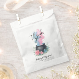 Bolsa De Papel Un bebé está preparando un caldero de Halloween