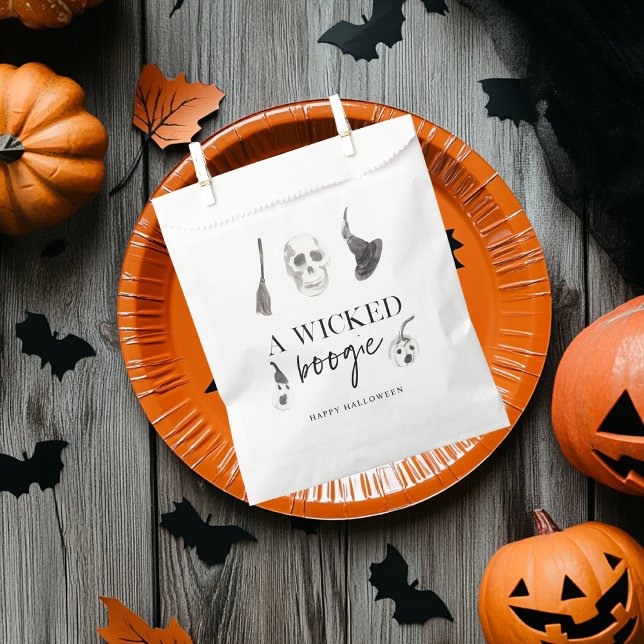 Bolsa De Papel Un Boogie Malvado | Feliz Halloween (Subido por el creador)