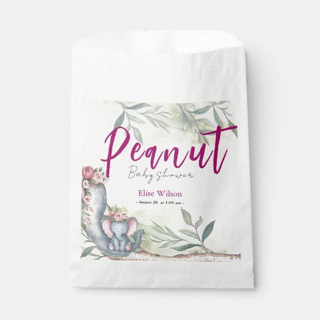 Bolsa De Papel Un cacahuete dulce está en camino (Anverso)