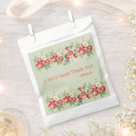 Bolsa De Papel Un dulce de cerezo gracias fresas florecer